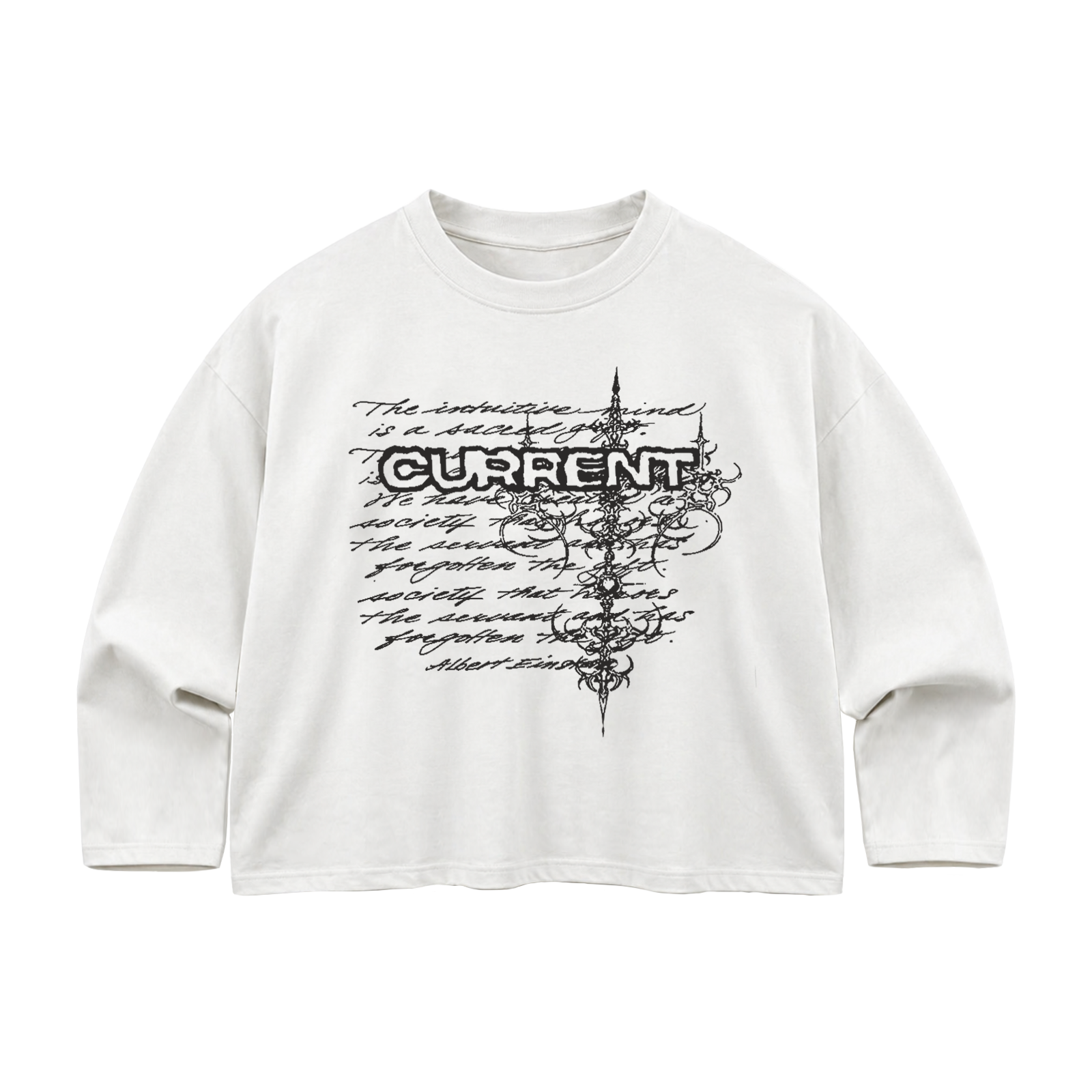 Longsleeve "Einstein" light