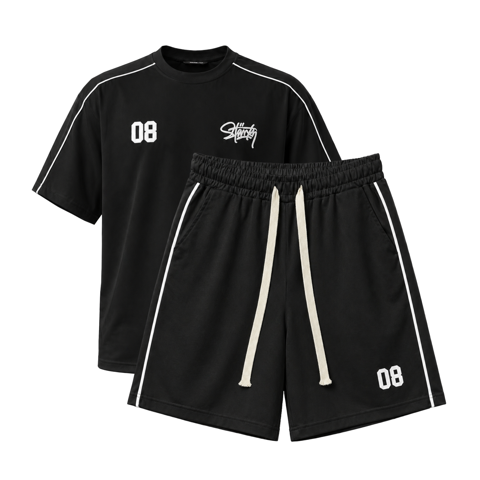 "08" Set black